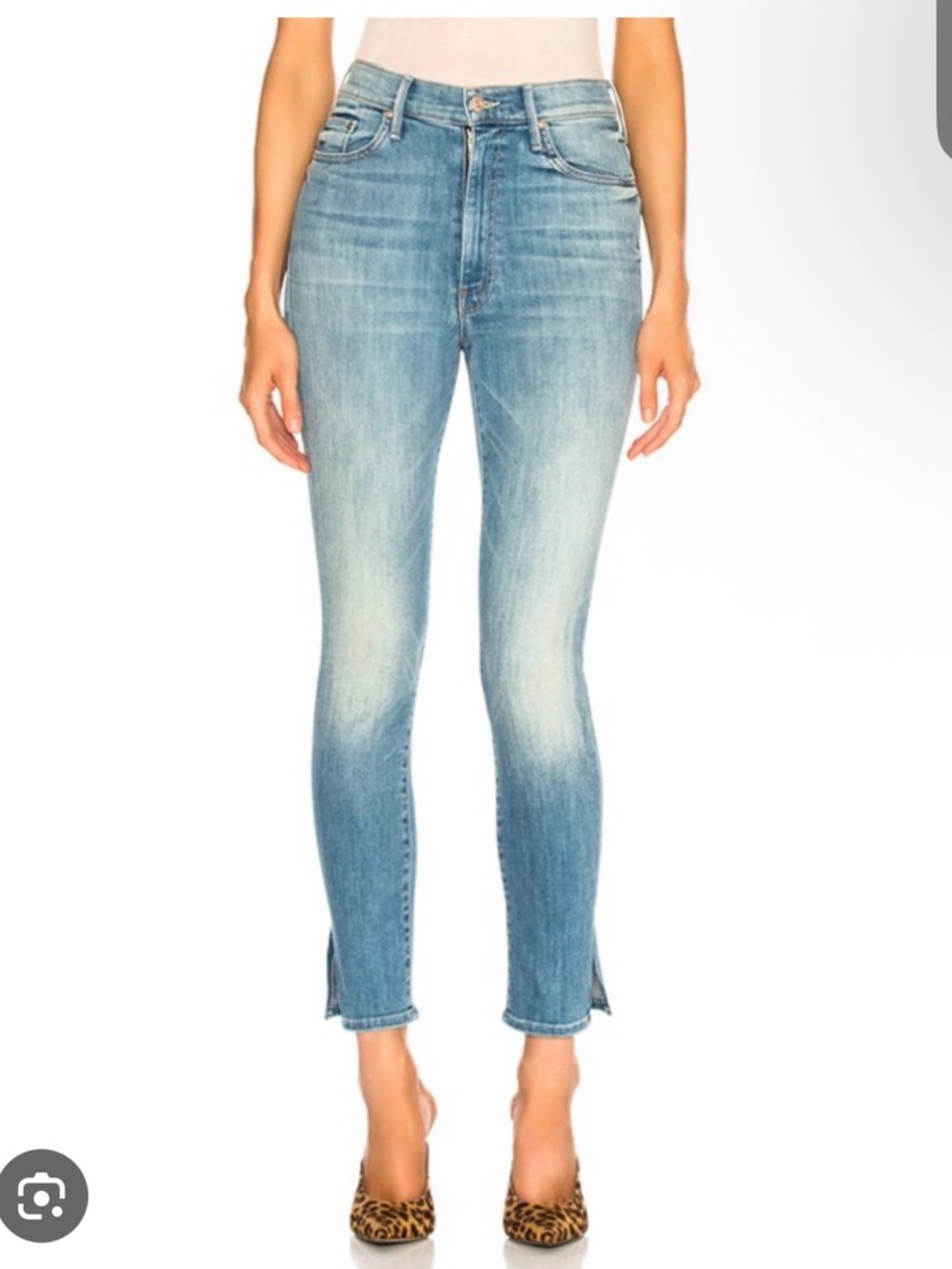 MOTHER The Swooner ankle slice lemonade and lies